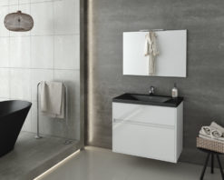 Έπιπλο Μπάνιου INSTINCT 80 WHITE BL-1