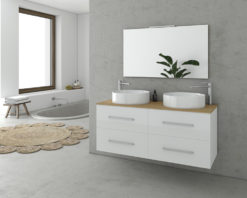 Έπιπλο Μπάνιου TORINO 120 WHITE -1