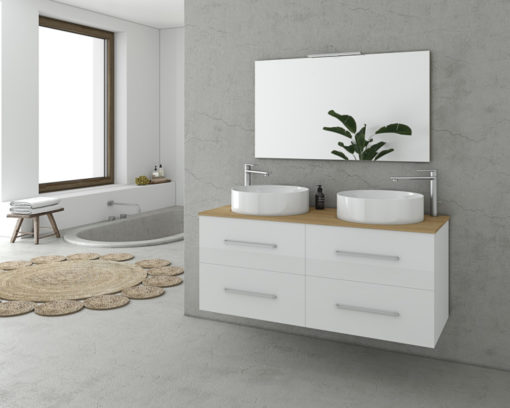 Έπιπλο Μπάνιου TORINO 120 WHITE -1