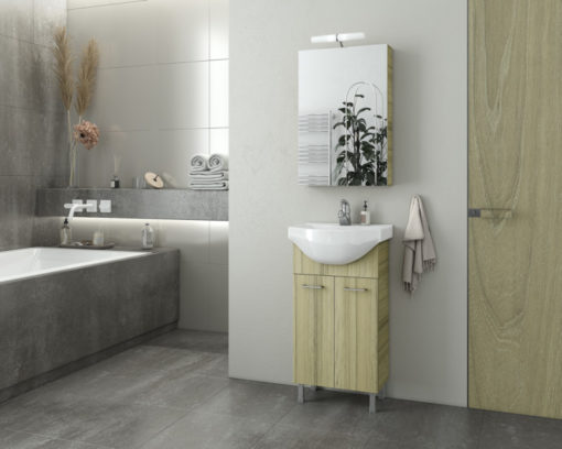 Έπιπλο Μπάνιου RITMO 45 NATURAL OAK