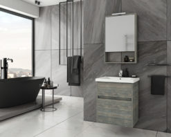 Έπιπλο Μπάνιου INSTINCT 55 SMOKED OAK