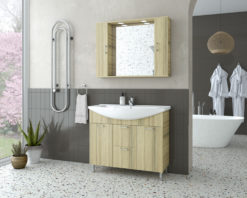 Έπιπλο Μπάνιου RITMO 95 NATURAL OAK