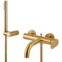 Μπαταρία Λουτρού SLIM GOLD BRUSHED 500100-201 ARMANDO VICARIO