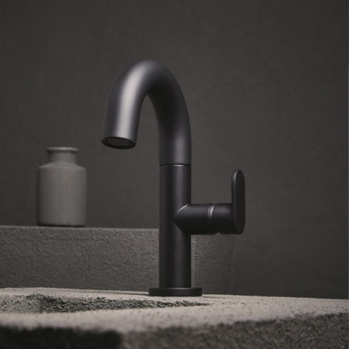 Μπαταρία Νιπτήρος SLIM BLACK MATT 500010-400 ARMANDO VICARIO - Image 2