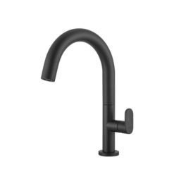 Μπαταρία Νιπτήρος SLIM BLACK MATT μεσαία 500040-400 ARMANDO VICARIO