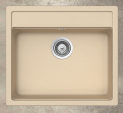 SHOCK CRISTALITE MANHATTAN 30060-1521 MOONSTONE Νεροχύτης Κουζίνας Γρανίτης 57X51