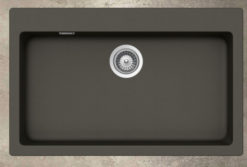SHOCK CRISTALITE MANHATTAN 30080-1421 ASPHALT Νεροχύτης Κουζίνας Γρανίτης 79X50