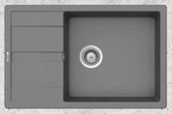 SHOCK CRISTALITE MANHATTAN 30180-1441 CROMA Νεροχύτης Κουζίνας Γρανίτης 78X50