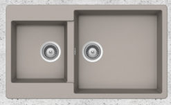 SHOCK CRISTALITE ELEMENT 31290-1451 CONCRETE BETON Νεροχύτης Κουζίνας Γρανίτης 86X50