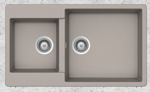 SHOCK CRISTALITE ELEMENT 31290-1451 CONCRETE BETON Νεροχύτης Κουζίνας Γρανίτης 86X50
