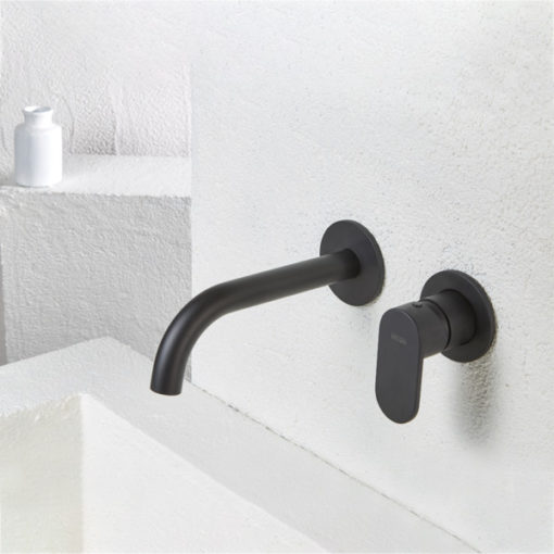 Μπαταρία νιπτήρος εντοιχισμού 2 οπών SLIM BLACK MATT 500045-400 ARMANDO VICARIO - Image 3