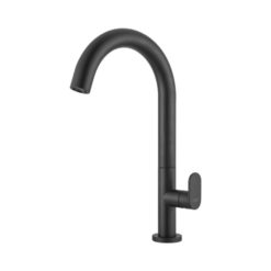 Μπαταρία Νιπτήρος Υψηλή SLIM BLACK MATT 500041-400 ARMANDO VICARIO