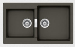 SHOCK CRISTALITE MANHATTAN 30290-1421 ASPHALT Νεροχύτης Κουζίνας Γρανίτης
