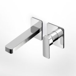 Μπαταρία νιπτήρος εντοιχισμού 2 οπών QUADRA 144904-100 EURORAMA