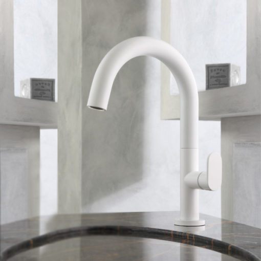 Μπαταρία Νιπτήρος SLIM WHITE MATT μεσαία 500040-300 ARMANDO VICARIO - Image 3
