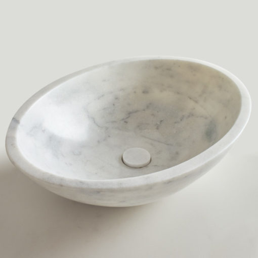Νιπτήρας Μπάνιου MICA marble DR55-300 (55X41εκ.) FOSSIL