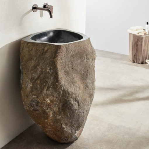 Νιπτήρας Μπάνιου VERO Riverstone RP90 (Φ40-75εκ.) FOSSIL