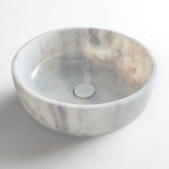 Νιπτήρας Μπάνιου THALO marble DR33-300 (Φ33εκ.) FOSSIL
