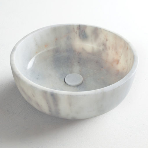 Νιπτήρας Μπάνιου THALO marble DR33-300 (Φ33εκ.) FOSSIL