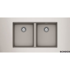 SHOCK CRISTALITE 75χ45.6εκ. MANHATTAN 30290U-1451 CONCRETE BETON Νεροχύτης Κουζίνας Γρανίτης