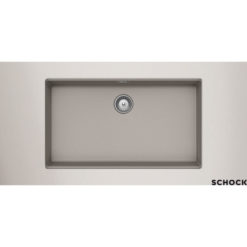 SHOCK CRISTALITE 75χ45.6εκ. MANHATTAN 30080U-1451 CONCRETE BETON Νεροχύτης Κουζίνας Γρανίτης