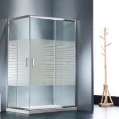 Καμπίνα γωνιακής εισόδου STARLET CORNER ENTRY CS7290S-100 (72X90εκ.) STRIPES