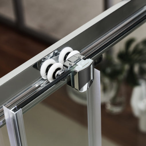 Καμπίνα 1/4 ΚΥΚΛΟΥ AXIS QUADRANT QX80C-100 (80X80εκ.) CLEAN GLASS - Image 3