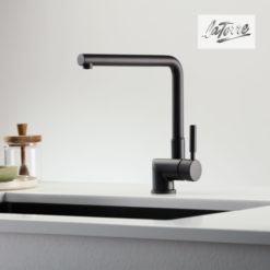 Μπαταρία Κουζίνας ΠΑΡΑΘΥΡΟΥ TECH 12115-400 BLACK MATT LA TORRE