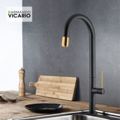 Μπαταρία Κουζίνας TOZO 48780-400201 BLACK MATT/GOLD BRUSHED ARMANDO VICARIO