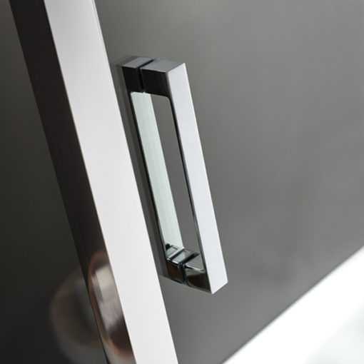 Καμπίνα 1/4 ΚΥΚΛΟΥ AXIS QUADRANT QX80C-100 (80X80εκ.) CLEAN GLASS - Image 2