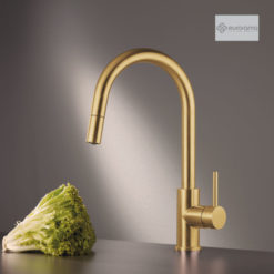 Μπαταρία Κουζίνας INOX 702600-211 GOLD BRUSHED PVD EURORAMA