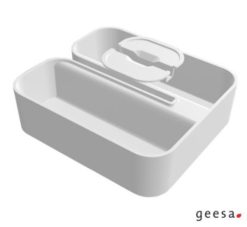 Ένθετη μπουκαλοθήκη FRAME white matt 8903-300 GEESA