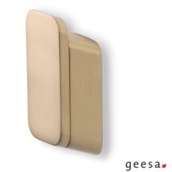 Άγκιστρο μονό 3εκ. SHIFT gold brushed 9967-201 GEESA