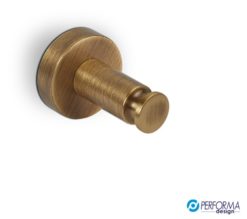 Άγκιστρο μονό 4,6εκ. WISH bronze brushed 807-221 PERFORMA DESIGN