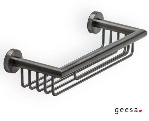 Σπογγοθήκη - Μπουκαλοθήκη NEMOX black brushed 6514-410 GEESA