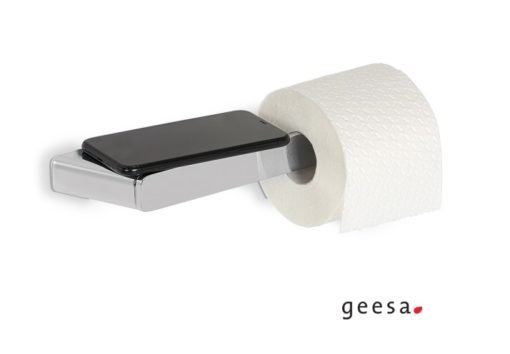 Χαρτοθήκη με εταζέρα SHIFT inox 9924-110 GEESA