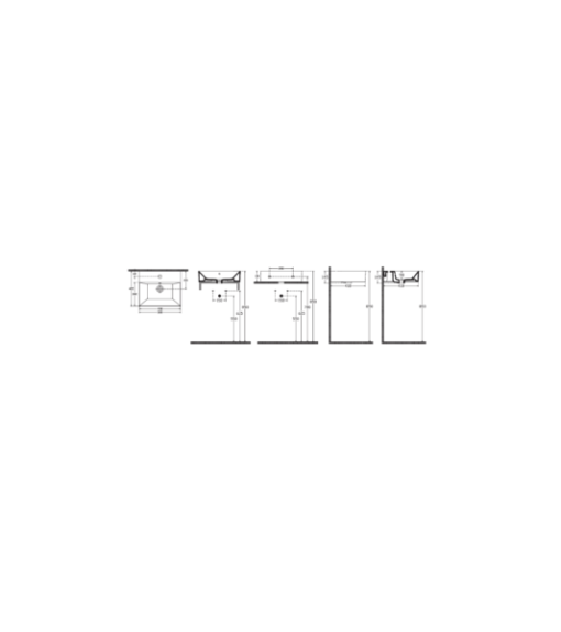 Νιπτήρας  51X43X13εκ SISTEMA - Image 2