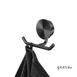 Άγκιστρο διπλό OPAL 7215-411 BLACK BRUSHED PVD GEESA
