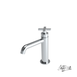 Μπαταρία Νιπτήρος ELLE CROSS 38004-100 CHROME LA TORRE