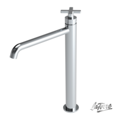 Μπαταρία Νιπτήρος ELLE CROSS 38016-100 CHROME LA TORRE