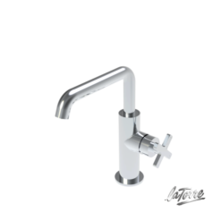 Μπαταρία Νιπτήρος ELLE CROSS 38020-100 CHROME LA TORRE