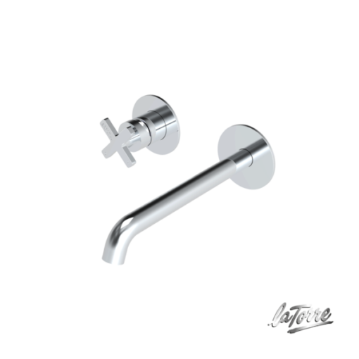 Μπαταρία Νιπτήρος Εντοιχισμού ELLE CROSS 38032-100 CHROME LA TORRE