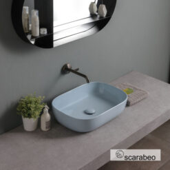 Νιπτήρας Επιτραπέζιος GLAM 56X39εκ.1804-620 SCARABEO AIR GLOSSY