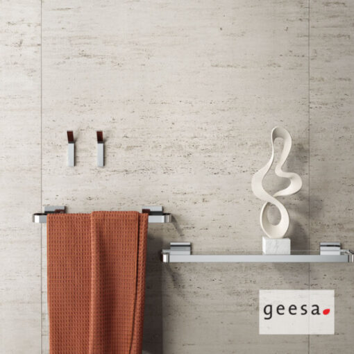 Πετσετοκρεμάστρα Σταθερή Μονή 45cm 1507/45-110 CRAFT GEESA INOX CHROME - Image 3