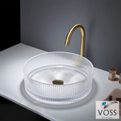 Νιπτήρας Γυάλινος RING-S Φ40εκ. VL1040-000 VOSS GLASS CLEAR