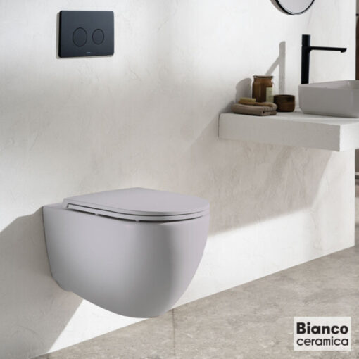 Λεκάνη Κρεμαστή LENTA RIMLES 381600C-440 BIANCO CERAMICA - Image 2