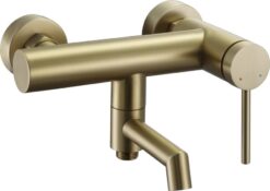 Μπαταρία Λουτρού Equinox Brushed Gold