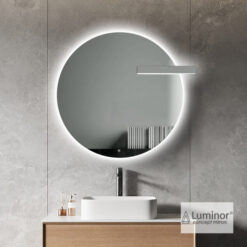 Καθρέπτης Φ75εκ MILO LUMINOR