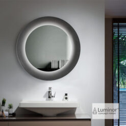 Καθρέπτης Φ75εκ RING LUMINOR