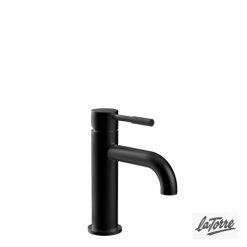 Μπαταρία Νιπτήρος NEW TECH Black Matt 12007-400 LA TORRE